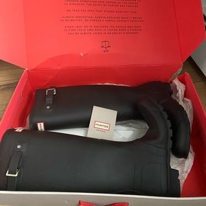 Black (brand new) Original Hunter Boots